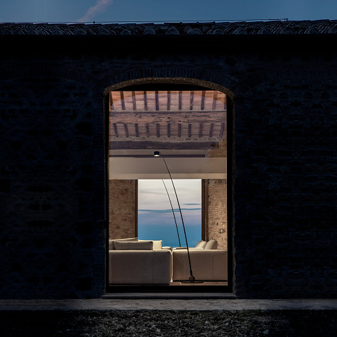 Напольный светильник Davide Groppi Sampei 230 Umbra Grey 3000K Sampei 1A3734100.30.06