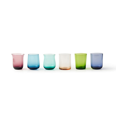 Набор Bitossi Home Assorted Colors H.10.2 cm 6ш diseguale MCV00111