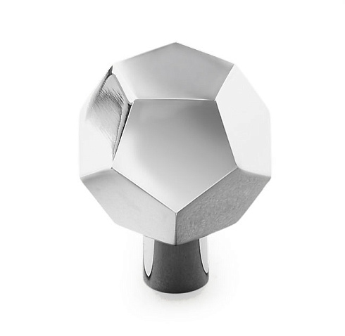 Ручка-кнопка Restoration Hardware Camden d.3.2 Polished Chrome Camden 24170265 CHR