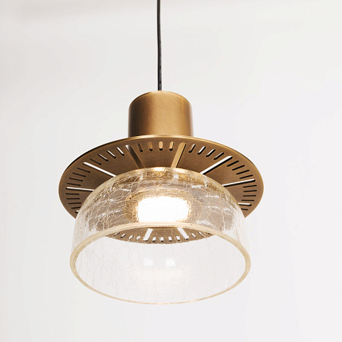 Подвесной светильник Delight Collection MT9171-1HA аntique brass Pendant lamp
