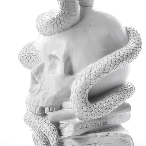 Канделябр Seletti Giant Burlesque Skull White Burlesque 14873 BIA