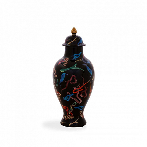 Ваза Seletti Snakes Toiletpaper Vase 09790