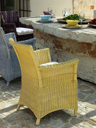 Кресло Unopiu Capri yellow CAPRI Capri armchair