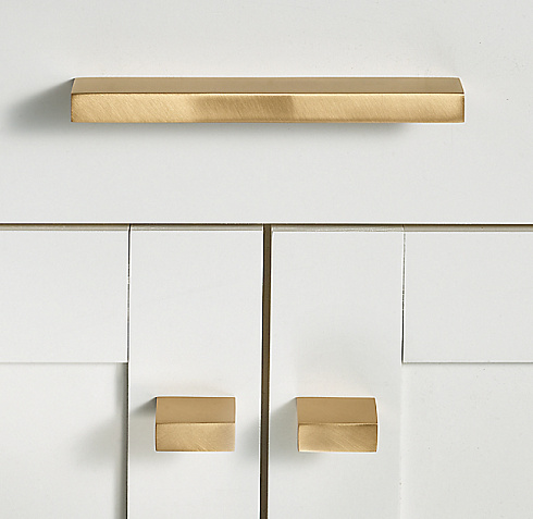 Ручка-скоба Restoration Hardware Exley L.20.3 Lac.Burnished Brass Exley 24170505 LBB