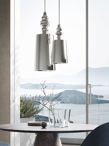 Подвесной светильник Karman Alibaglass Polished nickel Alibaglass SE316 BC INT + SR001AN INT
