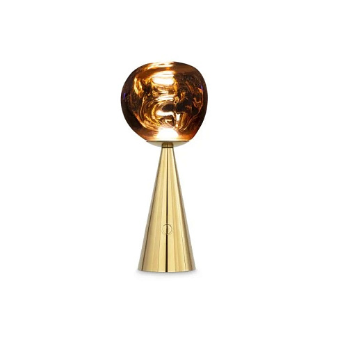 Настольная лампа Tom Dixon Melt gold Melt MEPO01GOUN