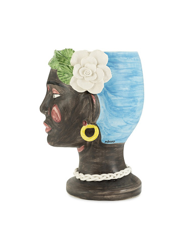 Ваза Abhika Selva Moro Head Satin Selva 201235,SA0