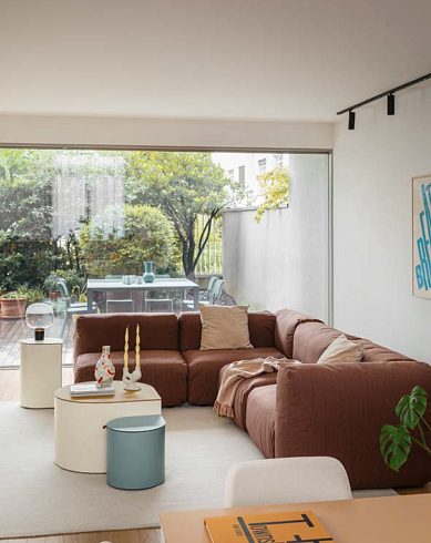 Журнальный столик Midj Drop Metal D35 H55 White Pearl Drop T24003555MT+EF