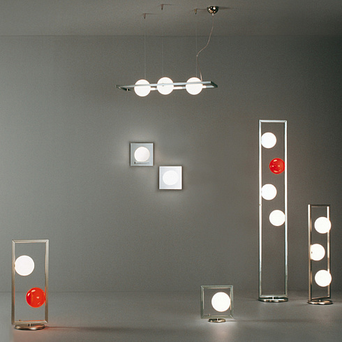 Настенный/Потолочный светильник Rotaliana Bubble W1 chrome Bubble