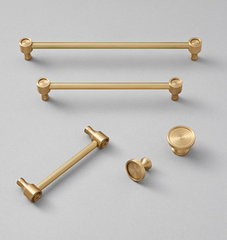 Ручка-скоба Rejuvenation Perles L.15.2 Aged Brass Perles 6772020