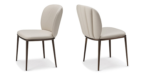 Стул Cattelan Italia Chrishell ML Bronze/Bianco Chris Chrishell ML GFM18/971