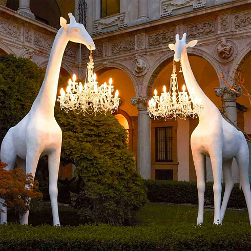 Уличный светильник Qeeboo Giraffe in Love M White Giraffe in Love 19004WH