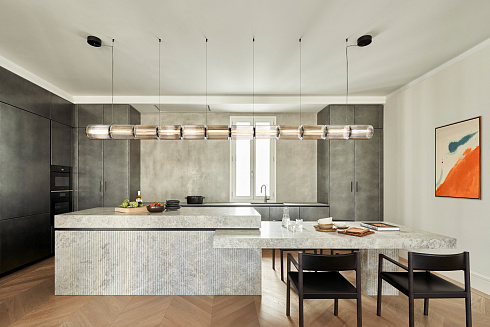 Подвесной светильник A-N-D Column 10 175 Horizontal Amber  Column COL-175-10-P-H-AMB