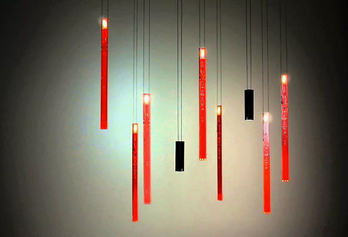 Подвесной светильник Ingo Maurer One New Flame Red Flames 3333130