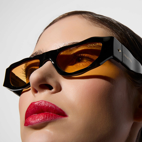 Солнцезащитные очки Seletti COLORADO - Yellow Gradient SELETTI X OKKIA OKS03-BY