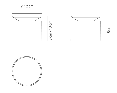 Настольная лампа Zafferano Poldina Push-up Dark Gray Poldina LD1050N3