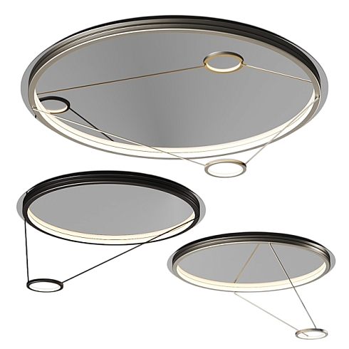 Потолочный светильник Italamp Loop 2050/PL95 Matte Midnight Grey Loop 02050950 002