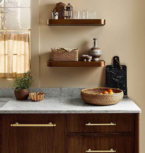 Ручка-скоба Rejuvenation Naomi L.10.2 Polished Nickel Naomi 7895497