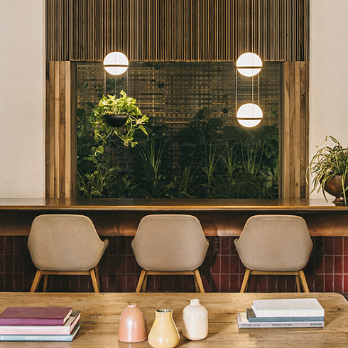 Подвесной светильник Vibia Palma 3728 White Palma 372893/1B