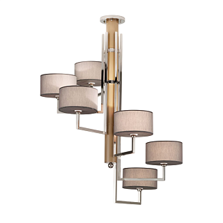 2085/6 Nut-brown / Polished nickel