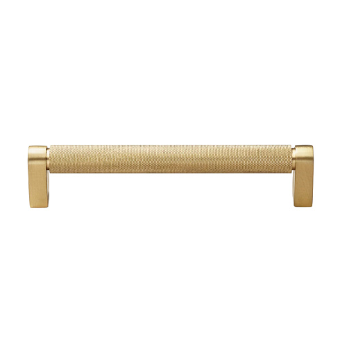 Ручка-скоба Restoration Hardware Lambeth Knurled L.10.2 Lacquered Burnished Brass Lambeth Knurled 24170013 ABRS
