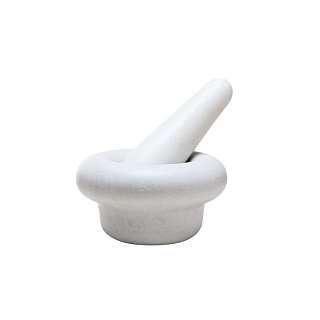 Pestle and Mortar white
