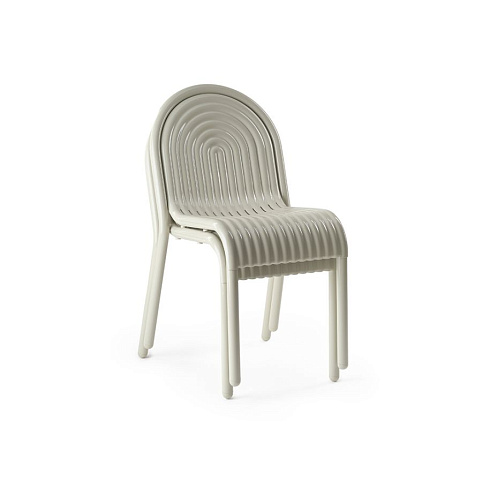 Стул Tom Dixon Groove Side Putty Groove GRSC01PU