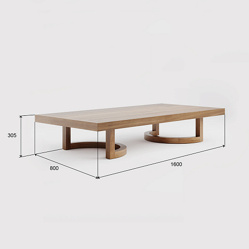 Журнальный стол Delight Collection Outdoor Valencia Valencia Valencia Coffetable