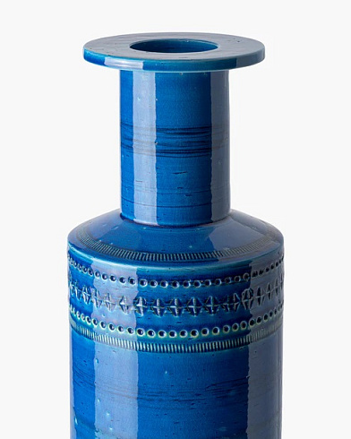 Ваза Bitossi Ceramiche Rimini Blu Spool-shaped 44 Rimini Blu Z9990202