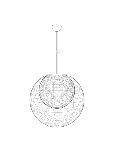 Подвесной светильник Yamagiwa Mayuhana® Sphere d430 Mayuhana PE119
