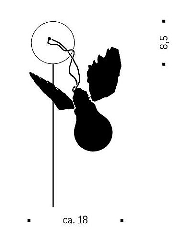 Настенный светильник Ingo Maurer Lucellino Lucellino 5807000