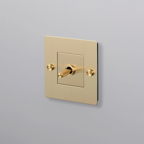 Выключатель Buster and Punch 1G brass Switches CTG-053792