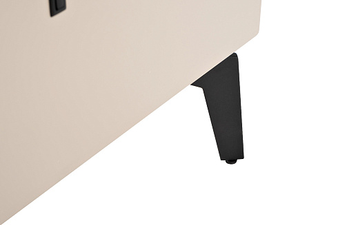 Тумбочка с двумя ящиками светлая см Garda Decor 77IP-NS817/1 