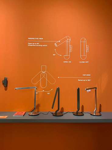 Настольная лампа Contardi Picchio Bronze-nickel  Picchio ACAM.006320