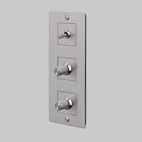 Тумблер Buster and Punch Dimmer Linear Brass Plates and Modules RDK-054522