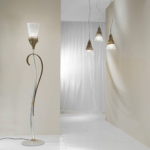 Торшер Masca 1818/P1 Argento Acido 500 Siberia