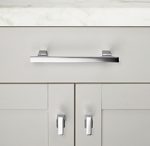 Ручка-скоба Restoration Hardware Colliers L.20.3 Polished Chrome Colliers 24170065 CHR