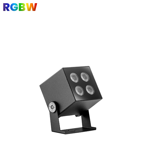 Уличный светильник AUGENTI Kubo 12-S 12W RGB+6500 60 DMX  Kubo 2113W/RCRCSW