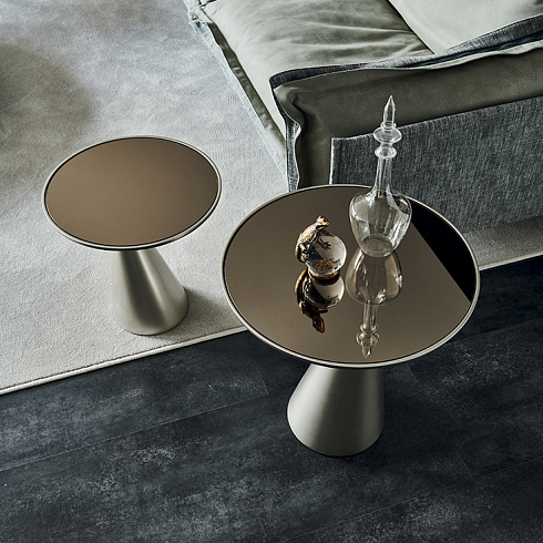 Приставной столик Cattelan Italia Peyote 45 Peyote Peyote d.45x45h M11/bronze