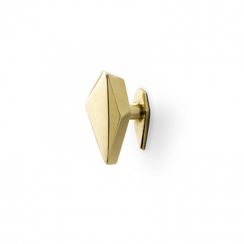 Ручка-кнопка Pull Cast Karat Brushed Brass Karat CM3007
