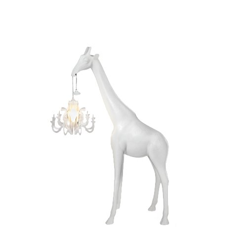Торшер Qeeboo Giraffe In Love XS W White Giraffe In Love 28001WH-W