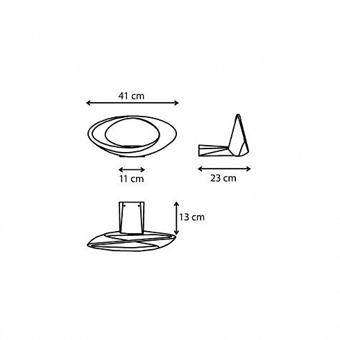 Настенный светильник Artemide 1190010A Cabildo