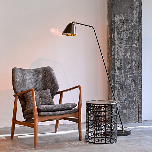 Кресло Pols Potten Peggy grey Peggy 550-020-065