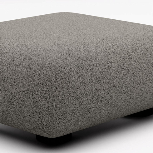 Пуф Tom Dixon Plump Ottoman - Grey (Kvadrat Melange Nap 0111) Plump PLOT01BLMN0111