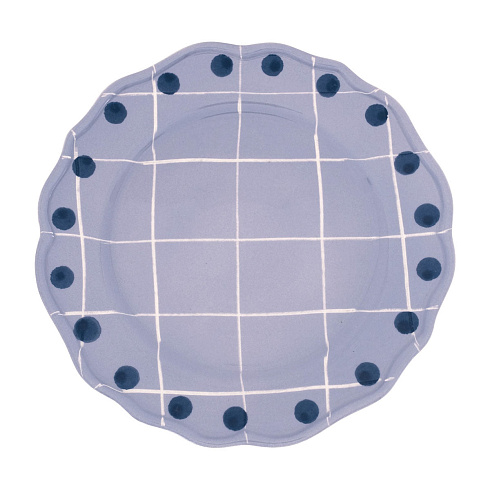 Тарелка Bitossi Home Lavanda d27 cm Quadri QRI00001