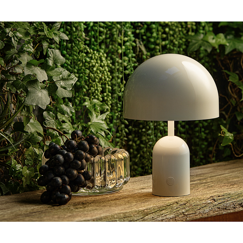 Настольная лампа Tom Dixon Bell Light Grey Bell BEPO01GRUN