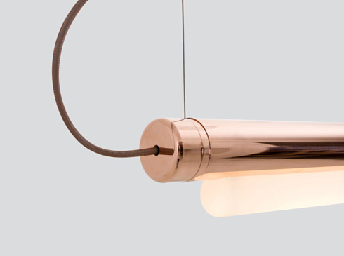 Подвесной светильник A-N-D Pipeline 125 Brass  Pipeline PIP-125-P-BR-DW