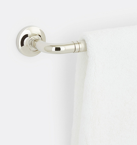 Держатель для полотенец Rejuvenation Asher L.66cm Polished Nickel Asher 706383