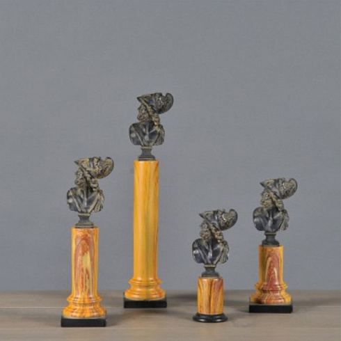 Статуэтка Ateliers C&S Davoy Homer Busts набор из 4-х Art & History OD723