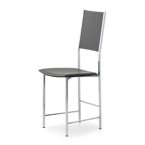 Стул Cattelan Italia Alessia Chrome/Nero Alessia Alessia 08/73